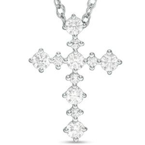 Diamond Cross Pendant